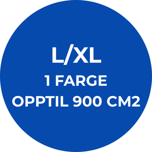 DTF Transfer L/XL 1 farge