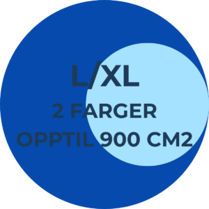 DTF Transfer L/XL 2 farger