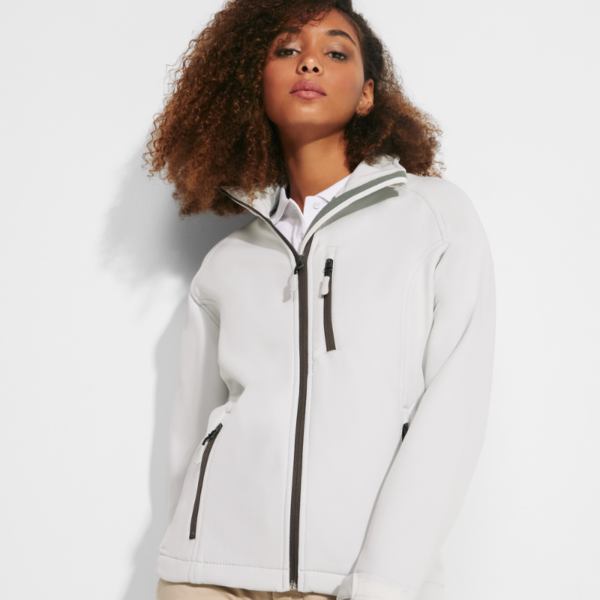 Contrast softshell jakke dame