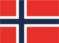 Norsk Flagg (70 x 51 mm)