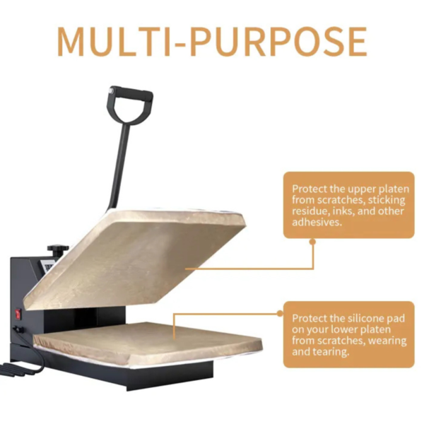 Transfer teflontrekk underplate 40 x 50 cm - Bilde 4