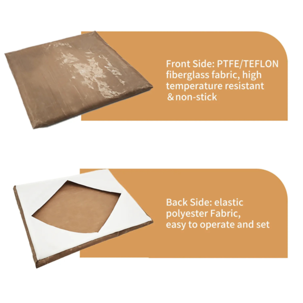 Transfer teflontrekk underplate 40 x 50 cm - Bilde 3