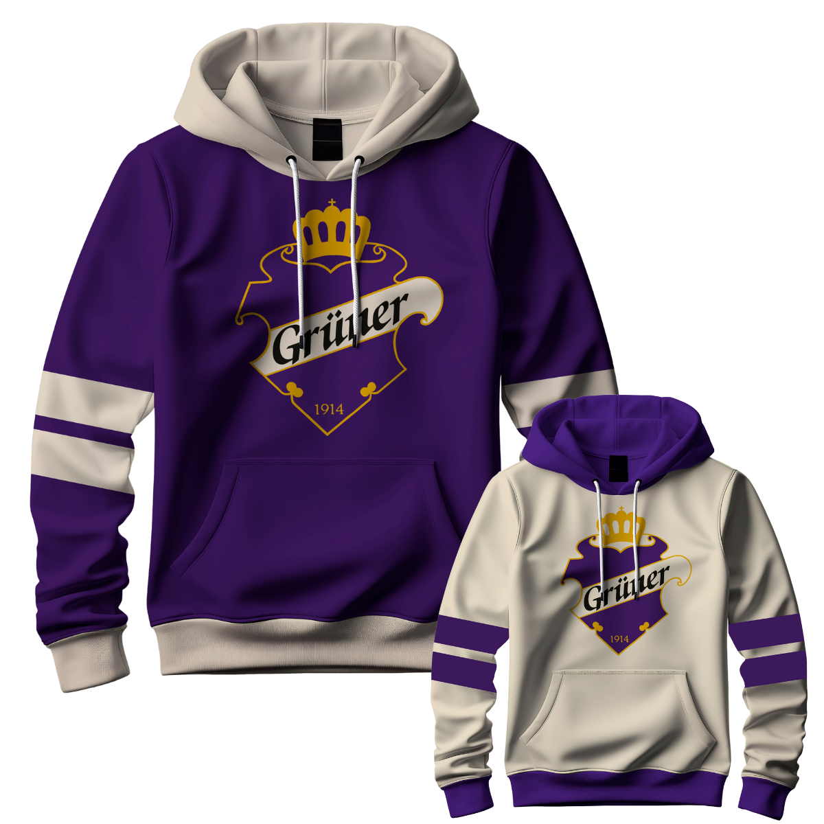 Gründer hoodie Grüner hockey hoodie